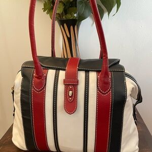 Brooks Brothers red, white, and blue handbag/purse/pocketbook